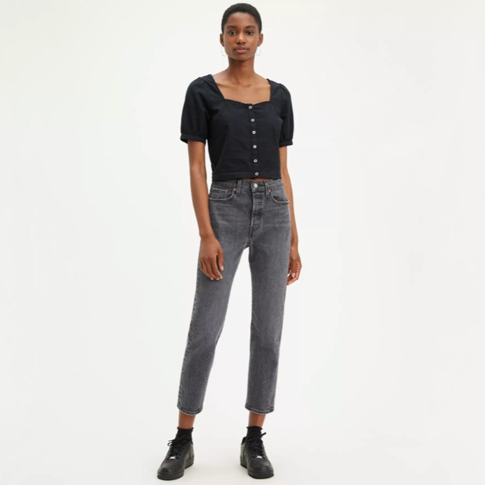 Levi’s Straight Fit Wedgie Jeans Faded Black